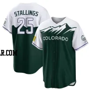 Jacob Stallings Men's Colorado Rockies Green Replica 2022 City Connect Jersey