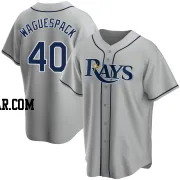Jacob Waguespack Youth Tampa Bay Rays Gray Replica Road Jersey