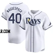Jacob Waguespack Youth Tampa Bay Rays White Limited Home Jersey