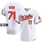 Jacob Webb Youth Baltimore Orioles White Limited Home Jersey