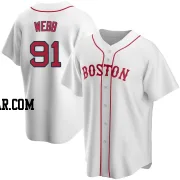 Jacob Webb Youth Boston Red Sox White Replica Alternate Jersey