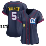 Jacob Wilson Women's Oakland Athletics Navy Limited American League 2025 All-Star Edition Jersey