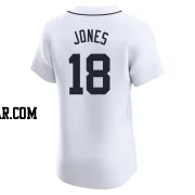 Jahmai Jones Men's Detroit Tigers White Elite Home Jersey