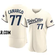 Jair Camargo Men's Minnesota Twins Cream Authentic Alternate 2023 Jersey