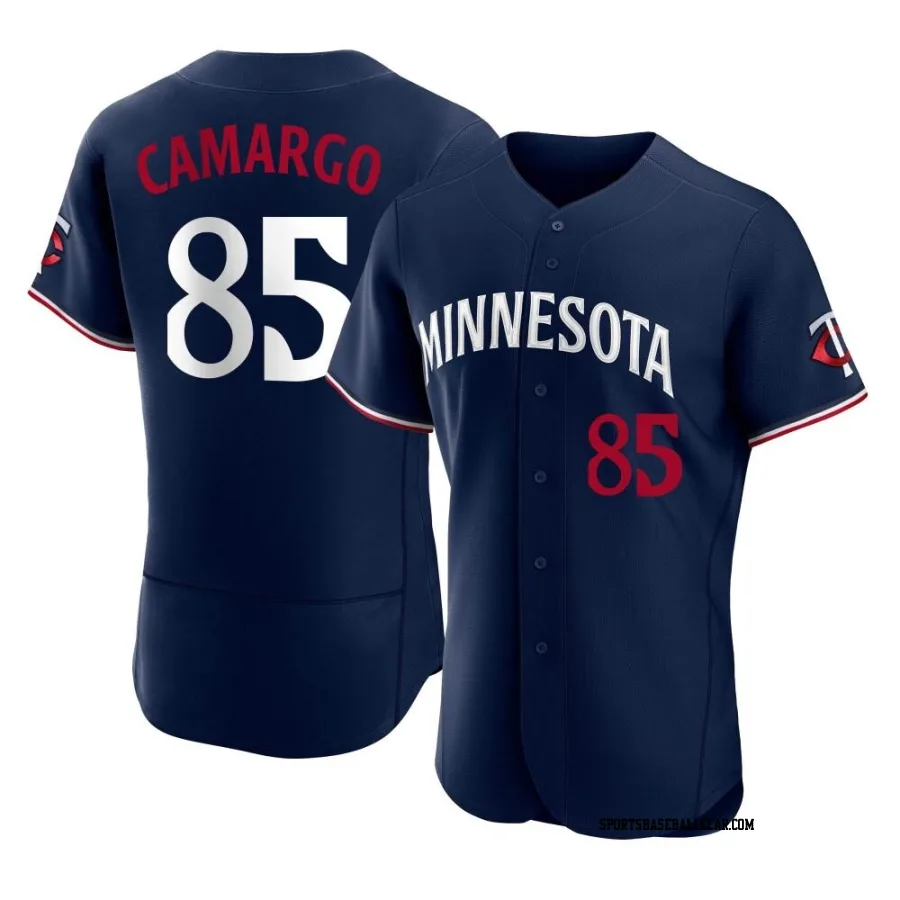 Jair Camargo Men's Minnesota Twins Navy Authentic Alternate Jersey