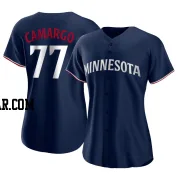 Jair Camargo Women's Minnesota Twins Navy Replica Alternate Jersey