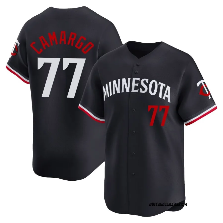 Jair Camargo Youth Minnesota Twins Navy Limited Alternate Jersey