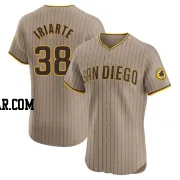 Jairo Iriarte Men's San Diego Padres Brown Elite Alternate Jersey