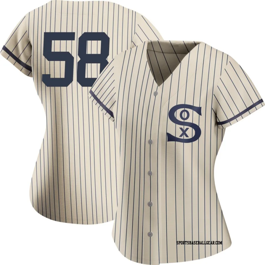 Jairo Iriarte Women's Chicago White Sox Cream Authentic 2021 Field of Dreams Jersey