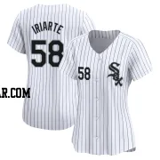 Jairo Iriarte Women's Chicago White Sox White Limited Home Jersey