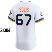 Jairo Solis Men's Houston Astros White Elite 2025 City Connect Jersey