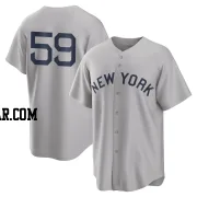Jake Bird Men's New York Yankees Gray Replica 2021 Field of Dreams Jersey