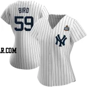 Jake Bird Women's New York Yankees White Authentic Home Name 2024 World Series Jersey