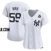 Jake Bird Women's New York Yankees White Limited Yankee Home 2024 World Series Jersey