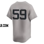 Jake Bird Youth New York Yankees Gray Limited Away 2nd Jersey