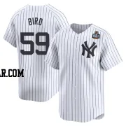 Jake Bird Youth New York Yankees White Limited Yankee Home 2024 World Series Jersey