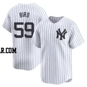 Jake Bird Youth New York Yankees White Limited Yankee Home Jersey