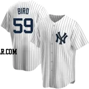 Jake Bird Youth New York Yankees White Replica Home Jersey