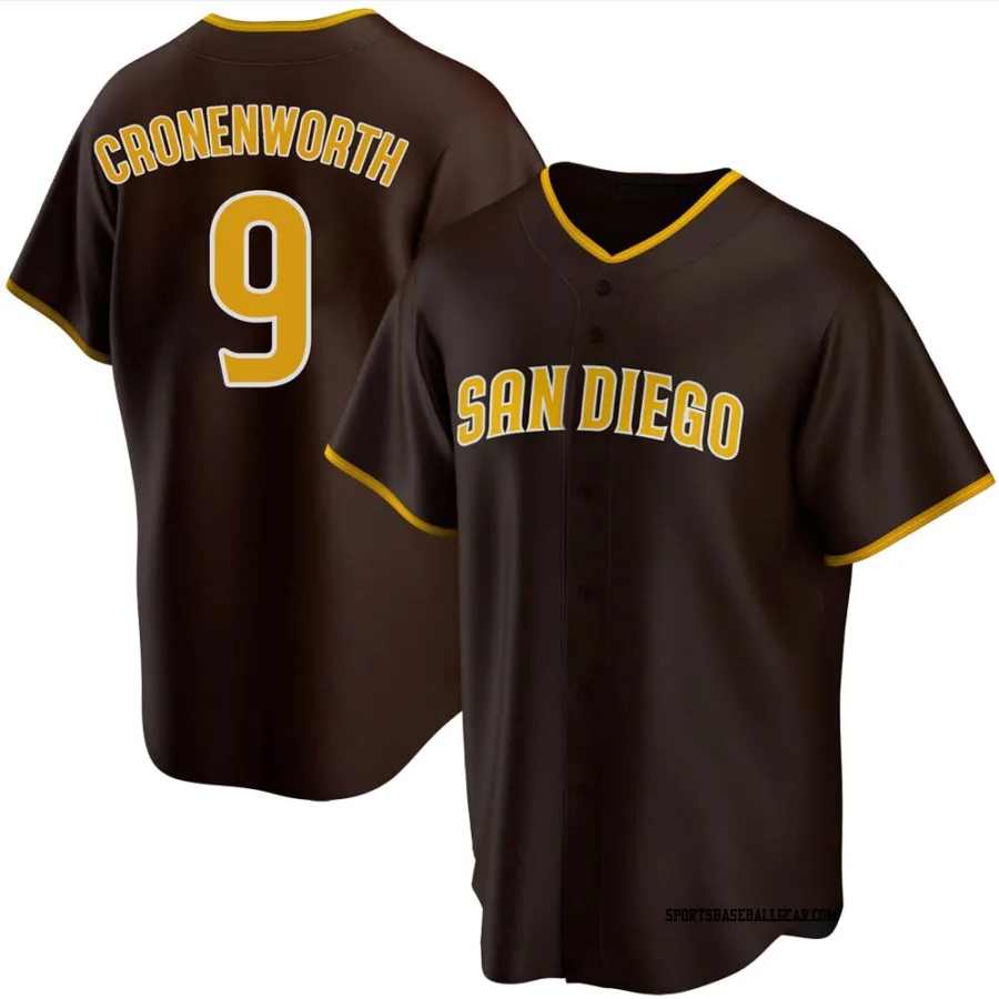 Jake Cronenworth Men's San Diego Padres Brown Replica Road Jersey