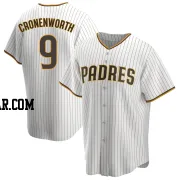 Jake Cronenworth Men's San Diego Padres White/Brown Replica Home Jersey