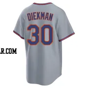 Jake Diekman Men's New York Mets Gray Replica Away 2.0 Jersey