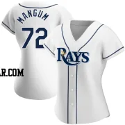Jake Mangum Women's Tampa Bay Rays White Replica Home Jersey