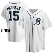 Jake Marisnick Men's Detroit Tigers White Replica Home Jersey
