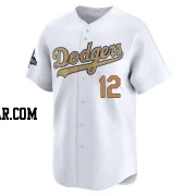 Jake Marisnick Youth Los Angeles Dodgers Gold Limited White 2025 Collection Jersey