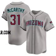 Jake McCarthy Men's Arizona Diamondbacks Gray Limited Alternate Jersey