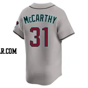 Jake McCarthy Men's Arizona Diamondbacks Gray Limited Alternate Jersey