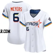 Jake Meyers Women's Houston Astros White Limited 2025 City Connect Jersey