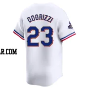 Jake Odorizzi Men's Texas Rangers Gold Limited White 2024 Collection Jersey
