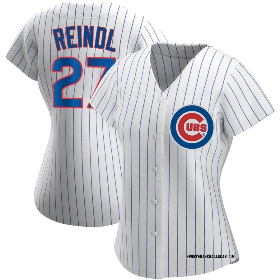 Jake Reindl Women's Chicago Cubs White Authentic Home Jersey