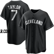 Jake Taylor Youth Cleveland Guardians Black/White Replica Jersey