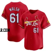 Jake Walsh Men's St. Louis Cardinals Red Limited 2024 City Connect Jersey