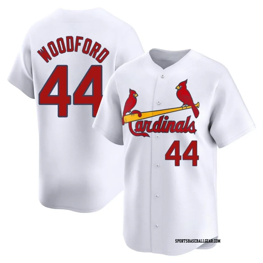 Jake Woodford Men's St. Louis Cardinals White Limited Home Jersey