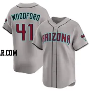 Jake Woodford Youth Arizona Diamondbacks Gray Limited Alternate Jersey