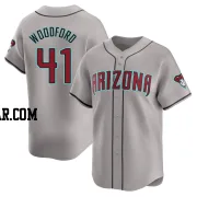 Jake Woodford Youth Arizona Diamondbacks Gray Limited Away Jersey