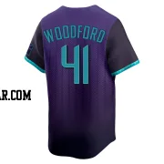 Jake Woodford Youth Arizona Diamondbacks Purple Limited 2025 City Connect Jersey