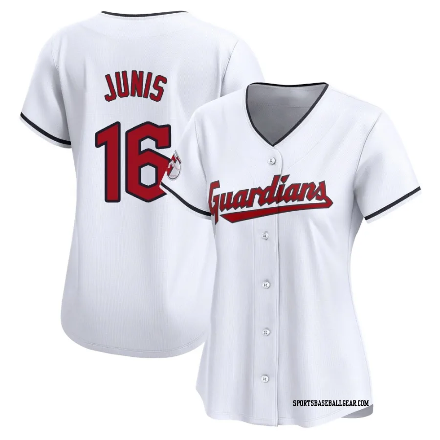 Jakob Junis Women's Cleveland Guardians White Limited Home Jersey
