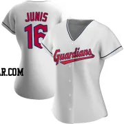 Jakob Junis Women's Cleveland Guardians White Replica Home Jersey