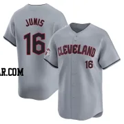 Jakob Junis Youth Cleveland Guardians Gray Limited Road Jersey