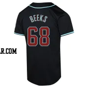 Jalen Beeks Youth Arizona Diamondbacks Black Limited Alternate Jersey