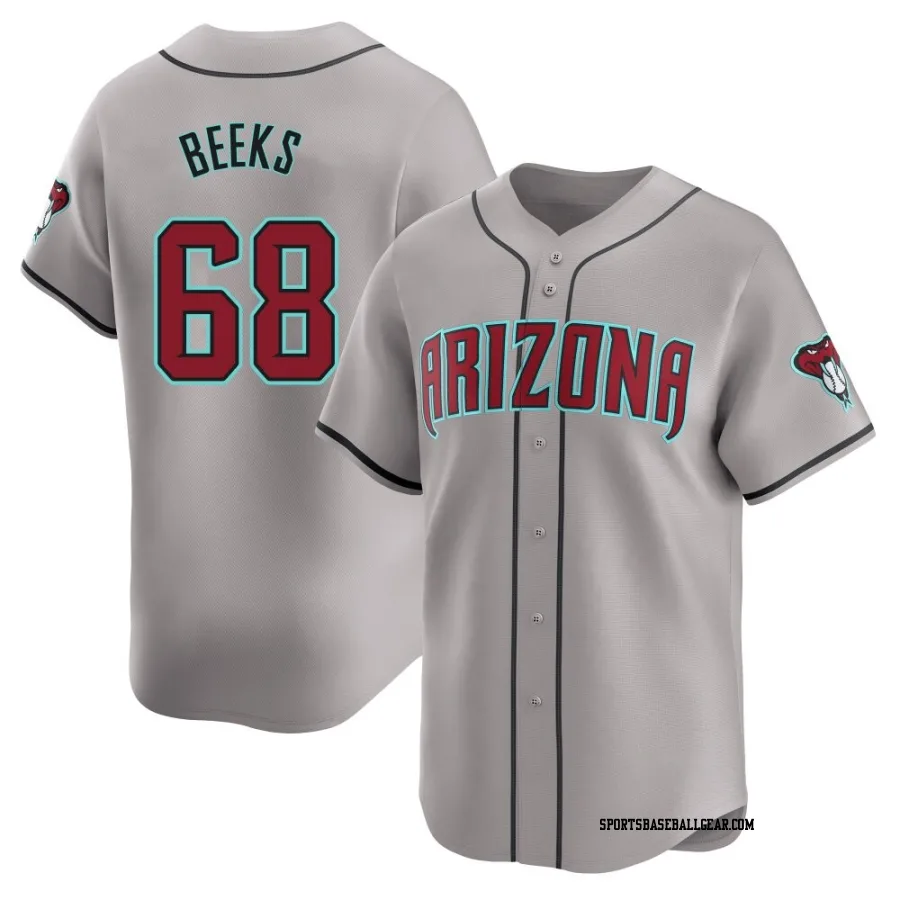 Jalen Beeks Youth Arizona Diamondbacks Gray Limited Away Jersey
