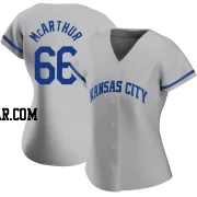James McArthur Women's Kansas City Royals Gray Authentic 2022 Road Jersey