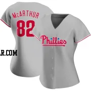 James McArthur Women's Philadelphia Phillies Gray Replica Road Jersey
