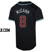James McCann Men's Arizona Diamondbacks Black Limited Alternate Jersey