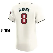 James McCann Men's Arizona Diamondbacks Cream Elite Home Jersey
