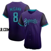 James McCann Men's Arizona Diamondbacks Purple Elite 2025 City Connect Jersey