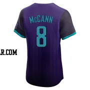 James McCann Men's Arizona Diamondbacks Purple Elite 2025 City Connect Jersey